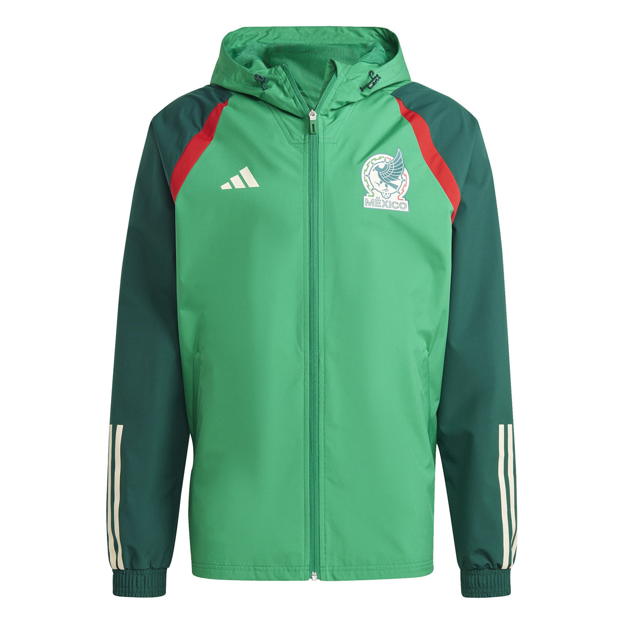 adidas Mexico Tiro 23 All - Weather Jacket - Best Buy Soccer
