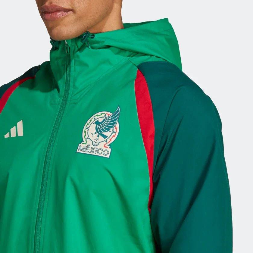 adidas Mexico Tiro 23 All - Weather Jacket - Best Buy Soccer
