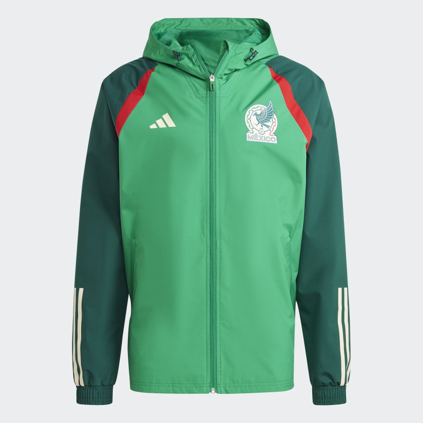 adidas Mexico Tiro 23 All - Weather Jacket - Best Buy Soccer