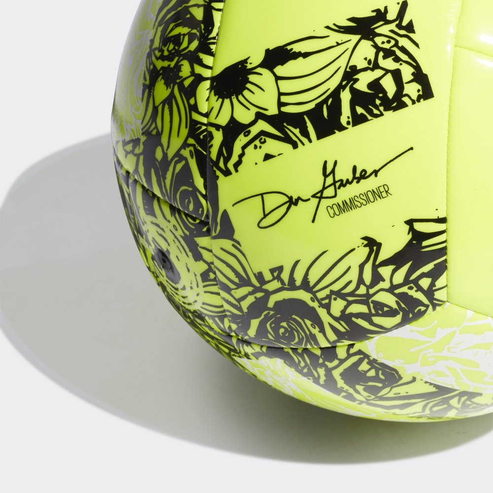 adidas MLS Club Soccer Ball - Yellow/Black - Best Buy Soccer