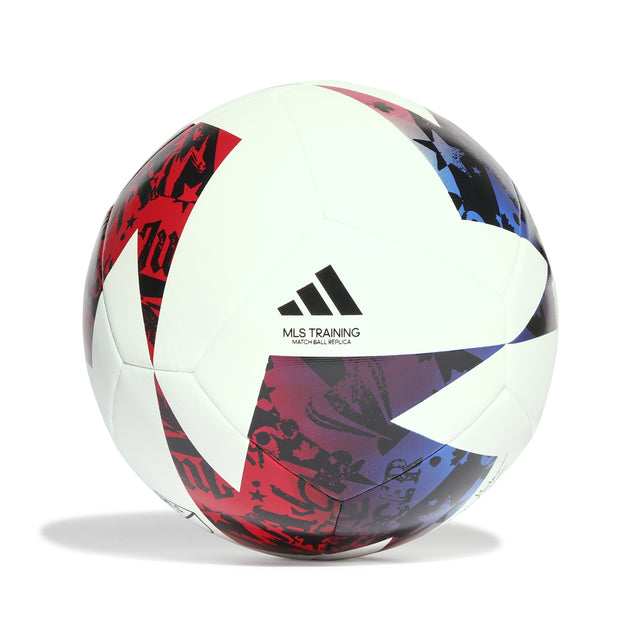 adidas MLS Training Soccer Ball - White/Blue - Best Buy Soccer