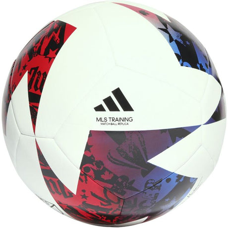 adidas MLS Training Soccer Ball - White/Blue - Best Buy Soccer