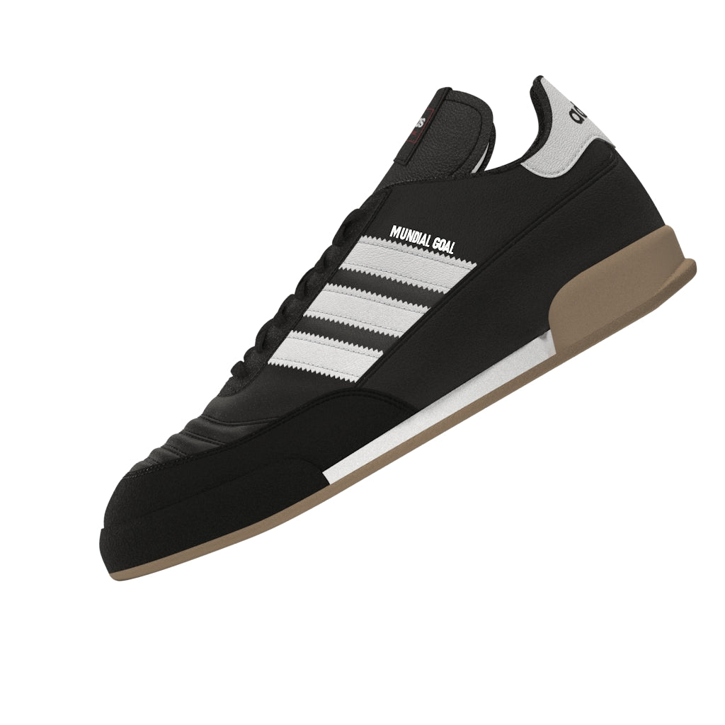 adidas Mundial Goal Indoor Shoes Black/White - Best Buy Soccer