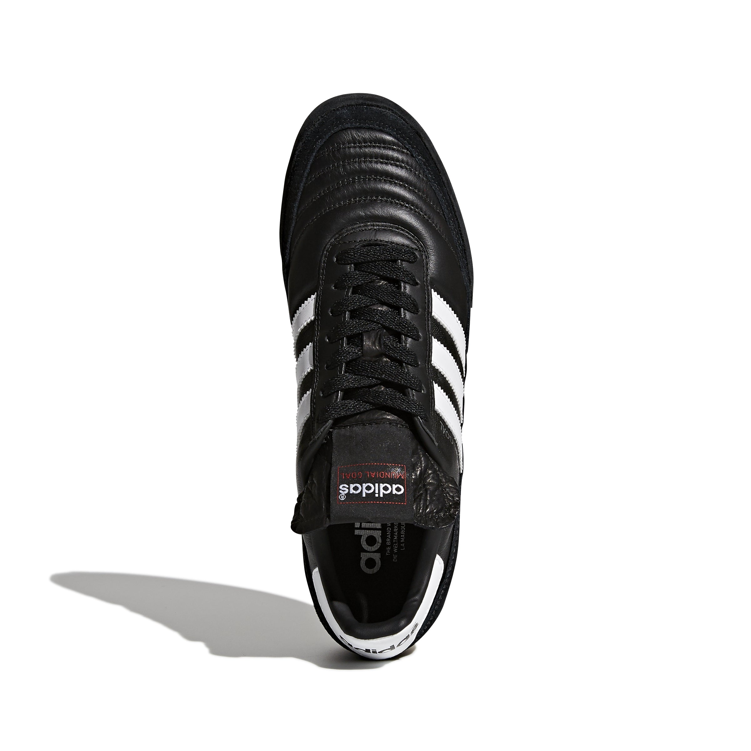 adidas Mundial Goal Indoor Shoes Black/White - Best Buy Soccer