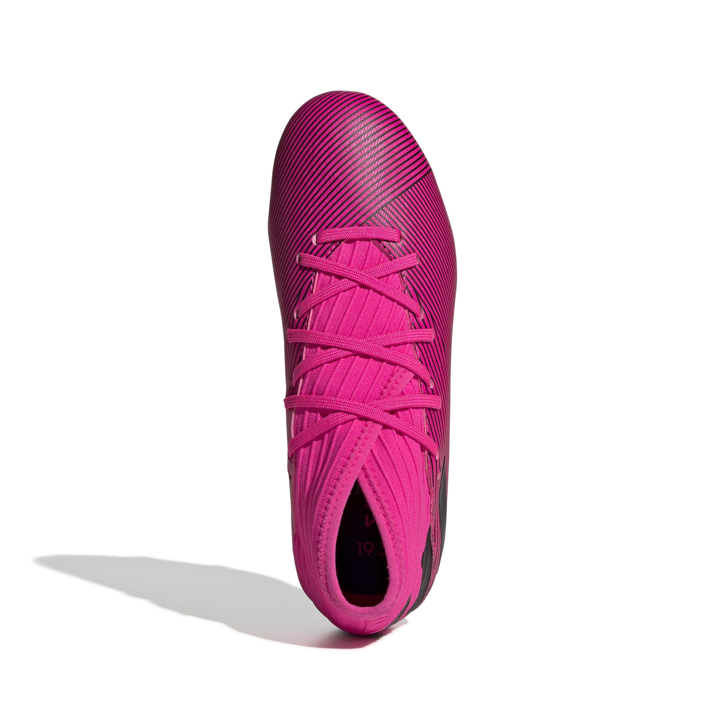 adidas Nemeziz 19.3 FG Firm Ground Youth Soccer Cleats - Shock Pink/Black - Best Buy Soccer