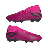 adidas Nemeziz 19.3 FG Firm Ground Youth Soccer Cleats - Shock Pink/Black - Best Buy Soccer
