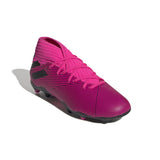 adidas Nemeziz 19.3 FG Firm Ground Youth Soccer Cleats - Shock Pink/Black - Best Buy Soccer