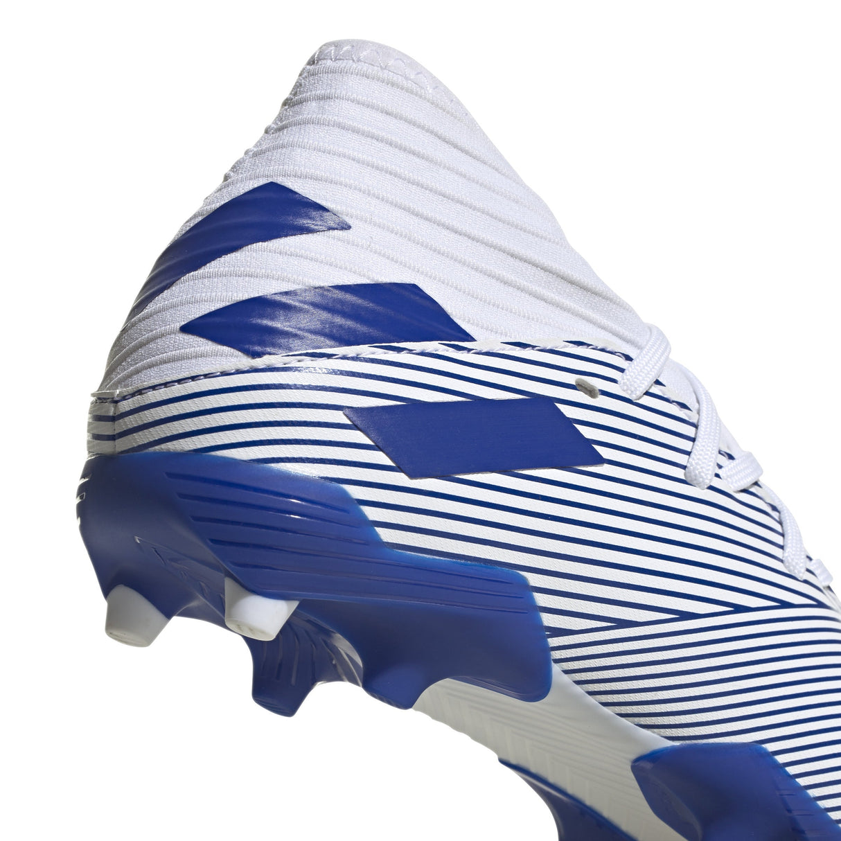 adidas Nemeziz 19.3 FG Firm Ground Youth Soccer Cleats - White/Royal - Best Buy Soccer