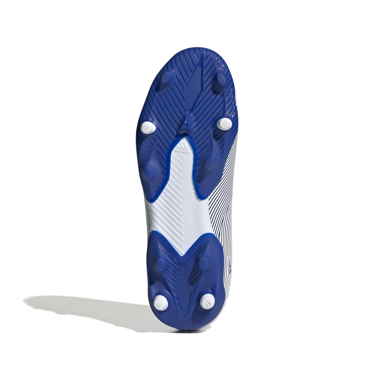 adidas Nemeziz 19.3 FG Firm Ground Youth Soccer Cleats - White/Royal - Best Buy Soccer