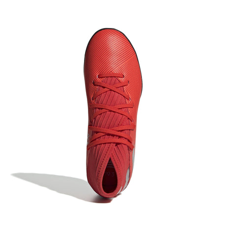 adidas Nemeziz 19.3 TF Turf Youth Soccer Cleats - Active Red/Silver Metallic/Solar Red - Best Buy Soccer
