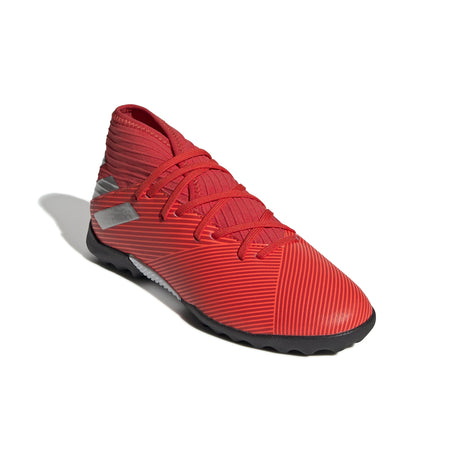 adidas Nemeziz 19.3 TF Turf Youth Soccer Cleats - Active Red/Silver Metallic/Solar Red - Best Buy Soccer