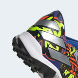 adidas Nemeziz Messi 19.3 TF Turf Soccer Cleats - Royal/Yellow/Red - Best Buy Soccer