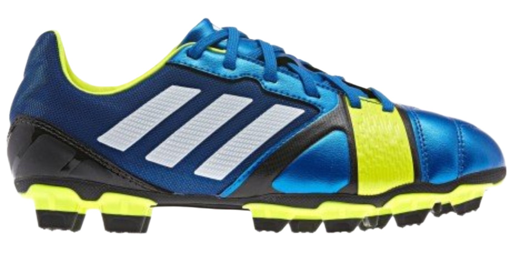 adidas Nitrocharge 2.0 TRX FG Youth Firm Ground Soccer Cleats - Blue/White/Electricity - Best Buy Soccer