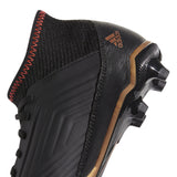 adidas Predator 18.3 FG Firm Ground Youth Soccer Cleats - Black/White/Solar Red - Best Buy Soccer