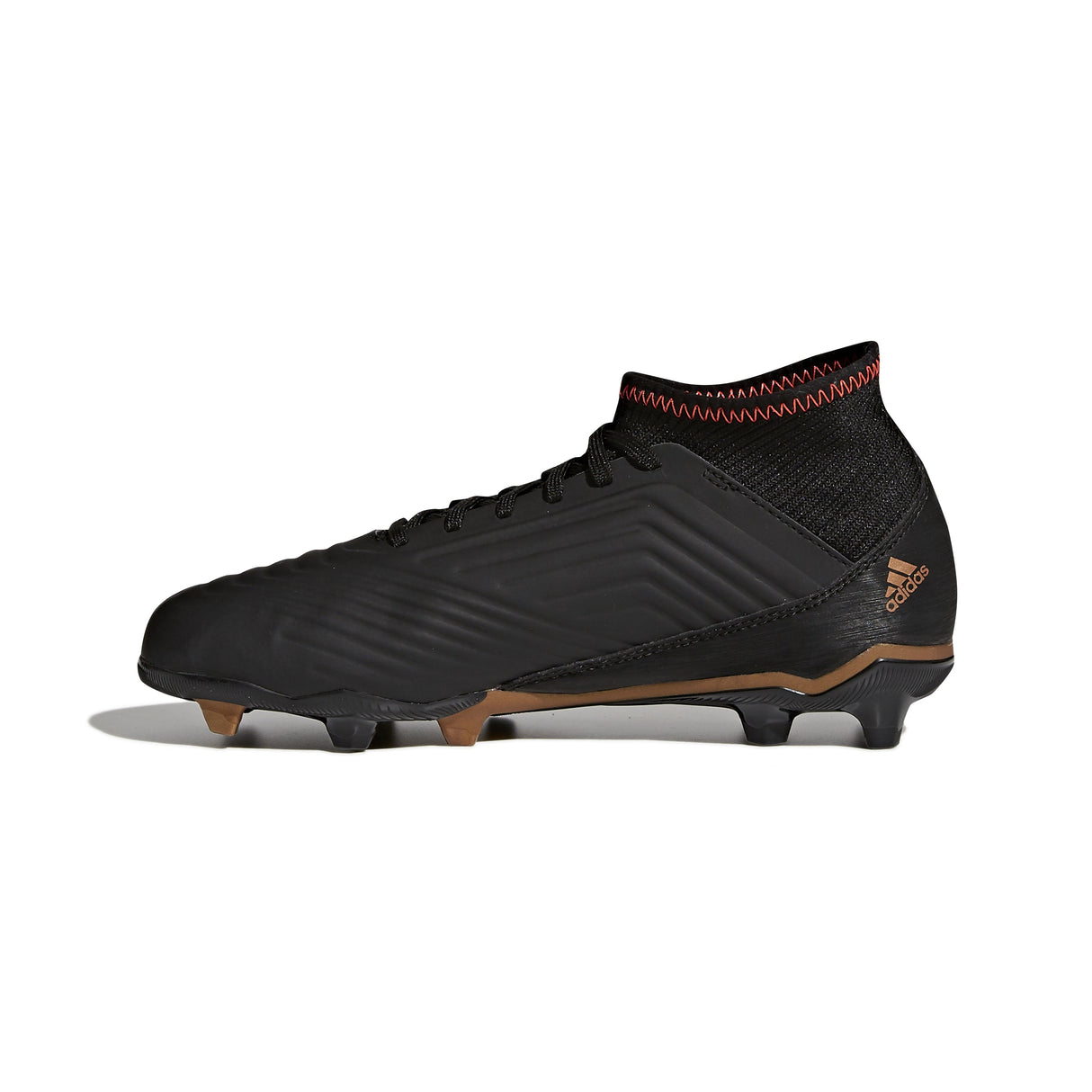 adidas Predator 18.3 FG Firm Ground Youth Soccer Cleats - Black/White/Solar Red - Best Buy Soccer