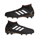 adidas Predator 18.3 FG Firm Ground Youth Soccer Cleats - Black/White/Solar Red - Best Buy Soccer
