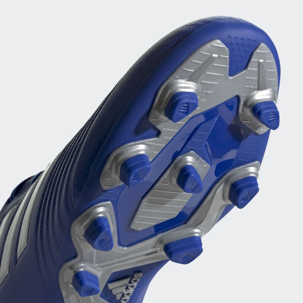 adidas Predator 19.4 Flexible FG Firm Ground Soccer Cleats Blue/Red - Best Buy Soccer