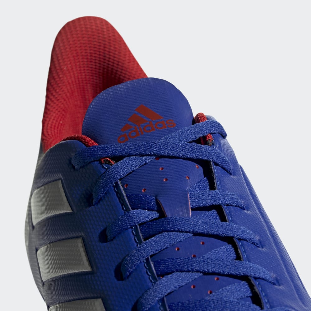 adidas Predator 19.4 Flexible FG Firm Ground Soccer Cleats Blue/Red - Best Buy Soccer