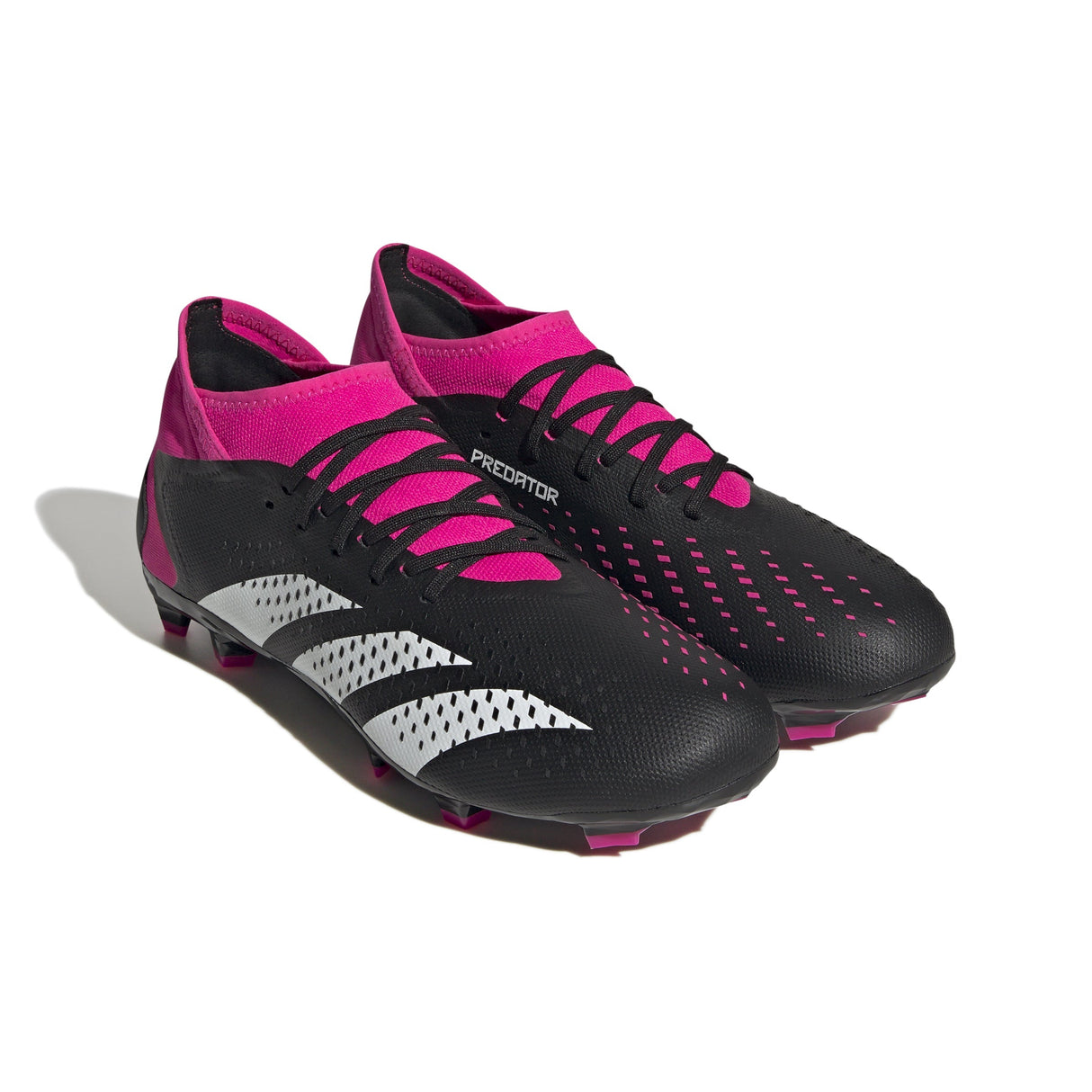 adidas Predator Accuracy.3 FG Firm Ground Soccer Cleats Black/Pink - Best Buy Soccer