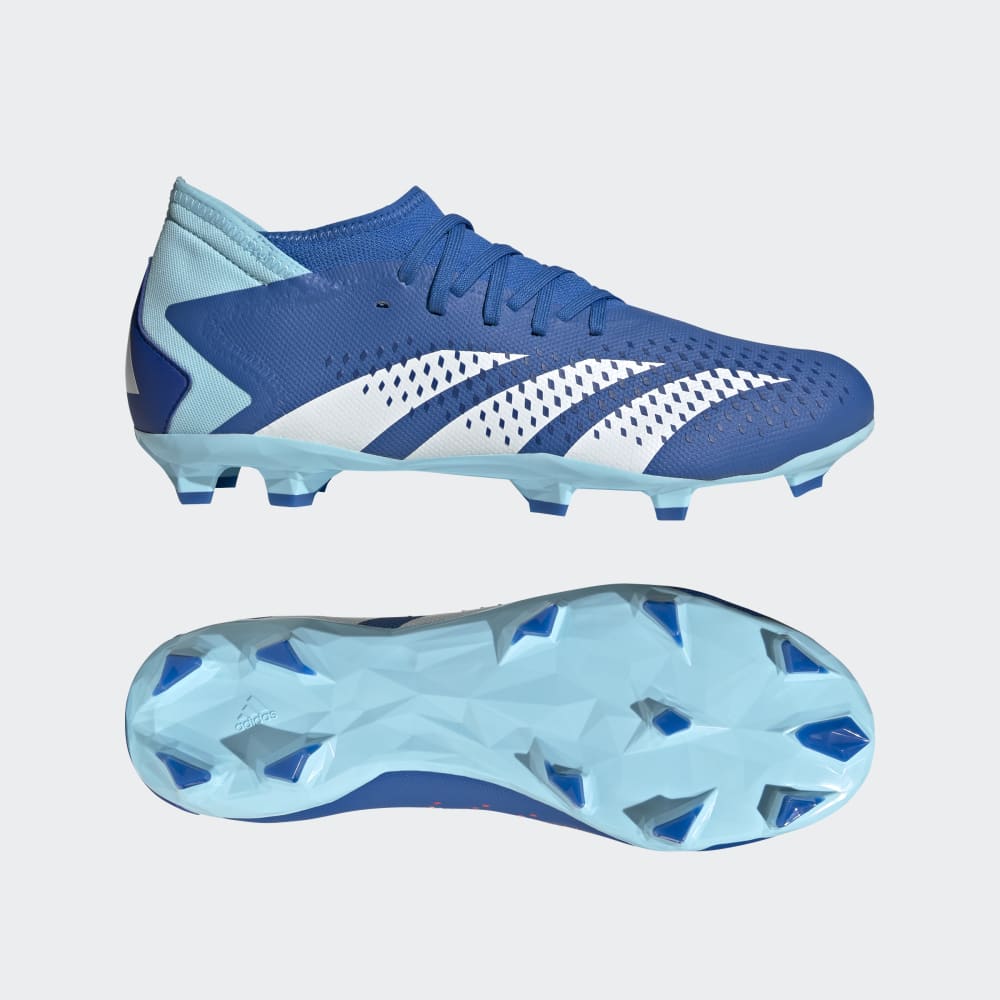 adidas Predator Accuracy.3 FG Firm Ground Soccer Cleats Royal/White - Best Buy Soccer