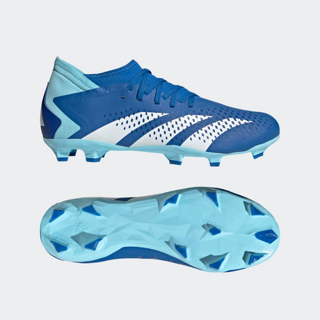 adidas Predator Accuracy.3 FG Firm Ground Soccer Cleats Royal/White - Best Buy Soccer