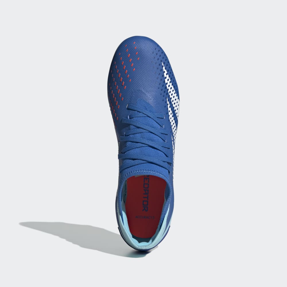 adidas Predator Accuracy.3 FG Firm Ground Soccer Cleats Royal/White - Best Buy Soccer