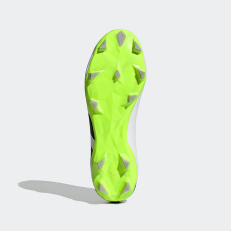 adidas Predator Accuracy.3 FG Firm Ground Soccer Cleats White/Black/Lucid Lemon - Best Buy Soccer