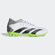 adidas Predator Accuracy.3 FG Firm Ground Soccer Cleats White/Black/Lucid Lemon - Best Buy Soccer