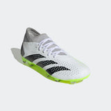 adidas Predator Accuracy.3 FG Firm Ground Soccer Cleats White/Black/Lucid Lemon - Best Buy Soccer