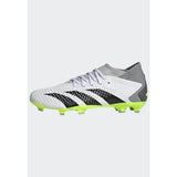 adidas Predator Accuracy.3 FG Firm Ground Soccer Cleats White/Black/Lucid Lemon - Best Buy Soccer
