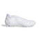 adidas Predator Accuracy.3 Laceless FG Firm Ground Soccer Cleats - White/White