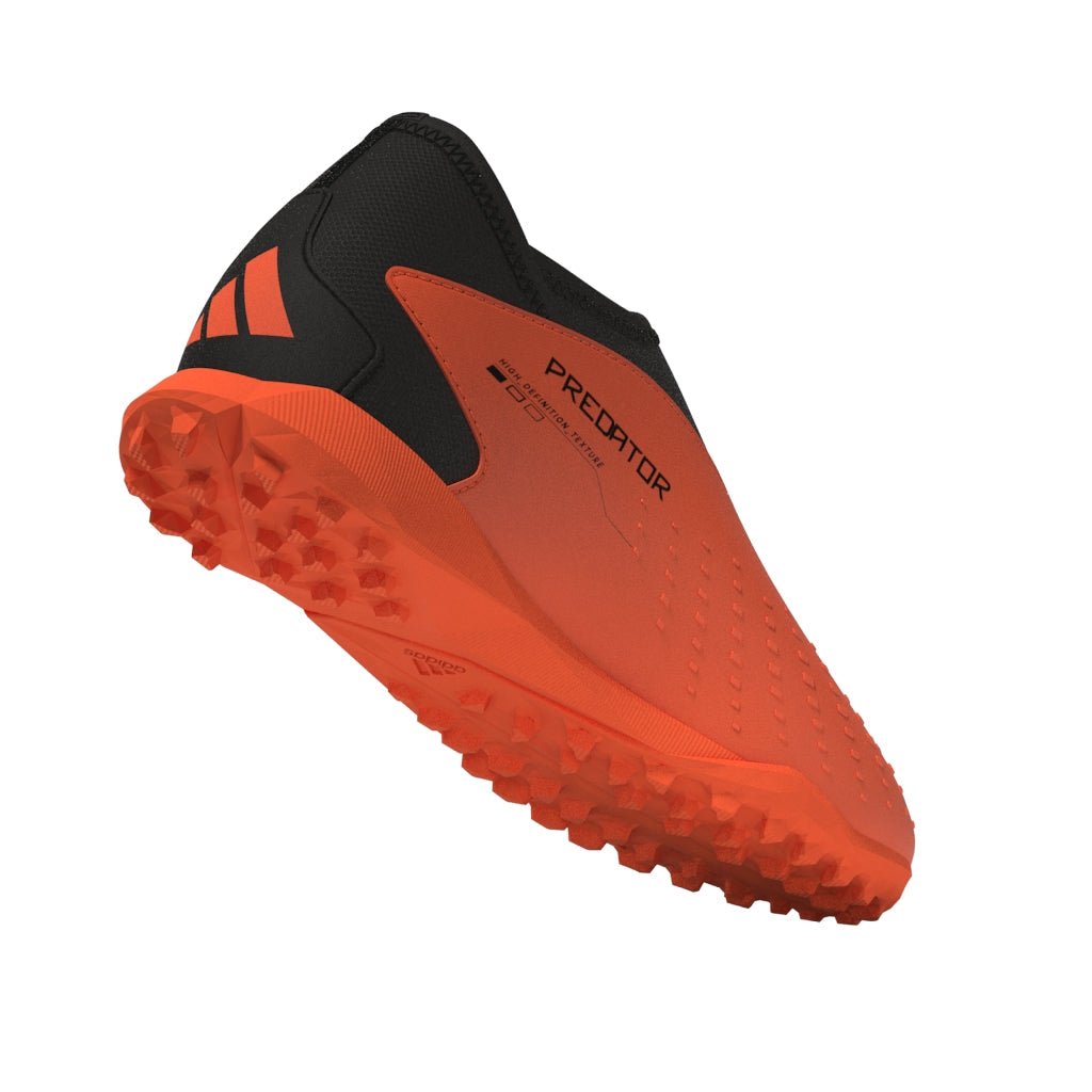 adidas Predator Accuracy.3 Laceless TF Turf Youth Soccer Cleats - Solar Orange/Black - Best Buy Soccer