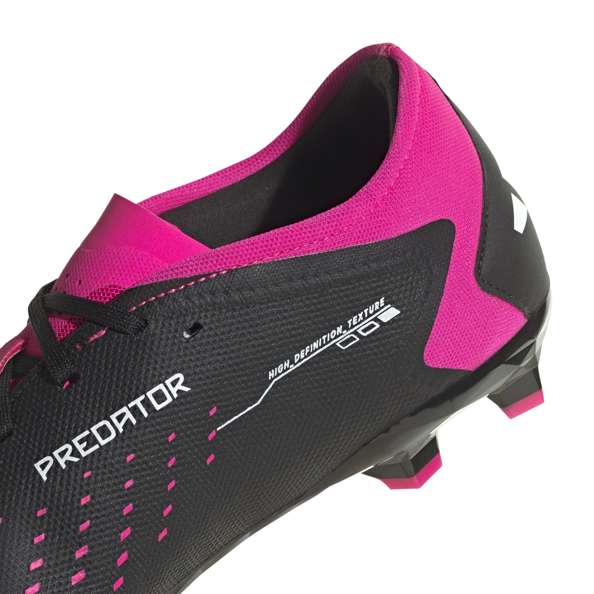 adidas Predator Accuracy.3 Low FG Firm Ground Cleats Black/White/Pink - Best Buy Soccer