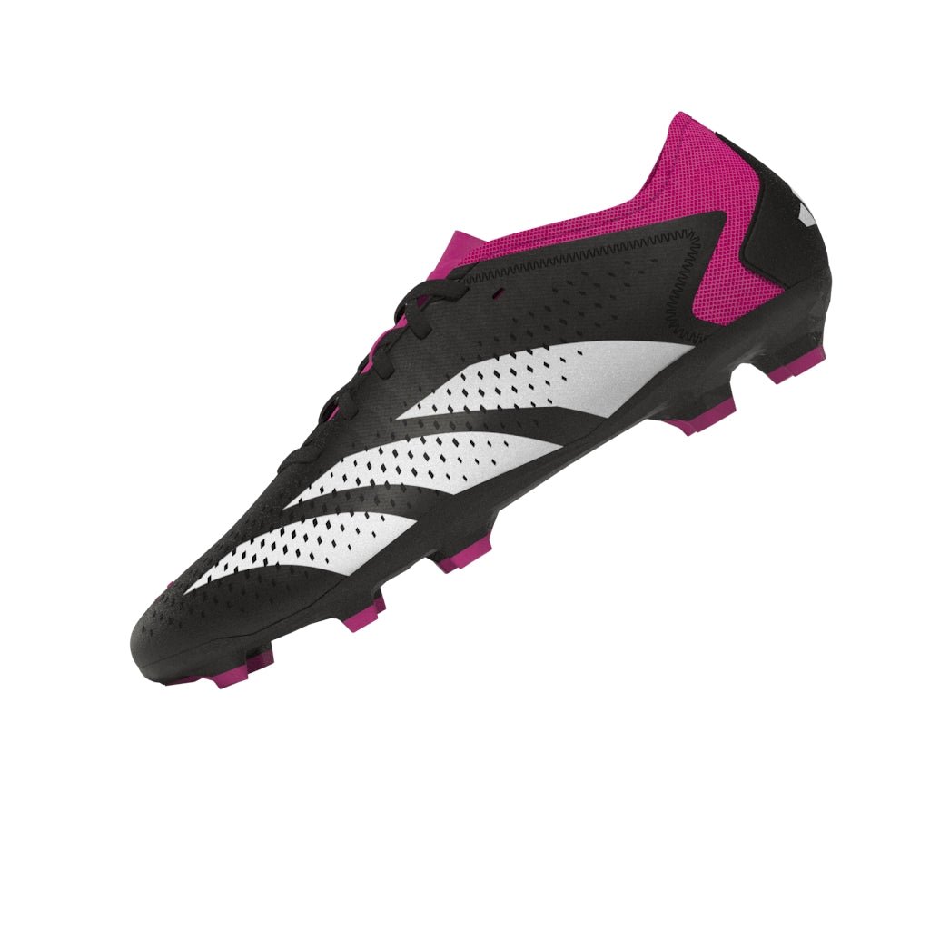 adidas Predator Accuracy.3 Low FG Firm Ground Cleats Black/White/Pink - Best Buy Soccer