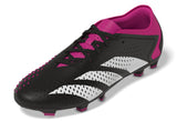 adidas Predator Accuracy.3 Low FG Firm Ground Cleats Black/White/Pink - Best Buy Soccer