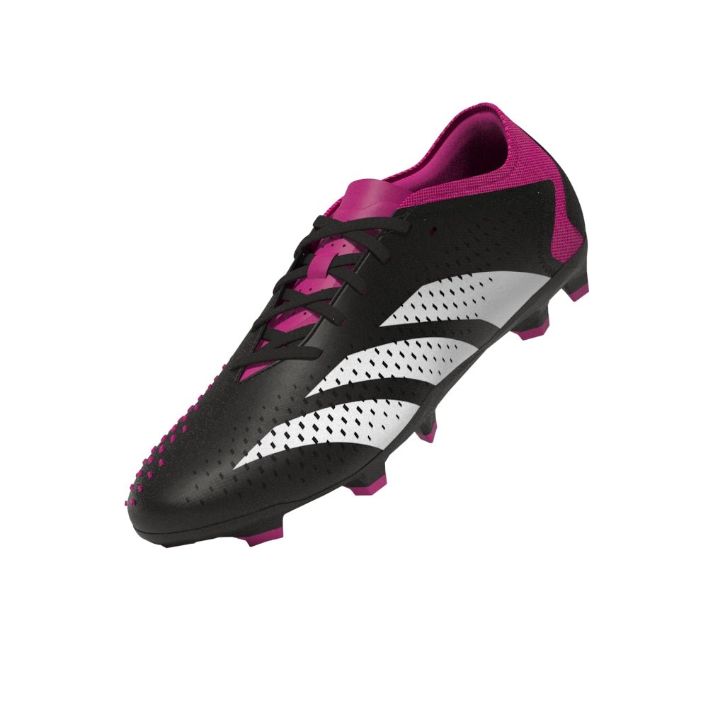 adidas Predator Accuracy.3 Low FG Firm Ground Cleats Black/White/Pink - Best Buy Soccer