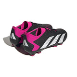 adidas Predator Accuracy.3 Low FG Firm Ground Cleats Black/White/Pink - Best Buy Soccer