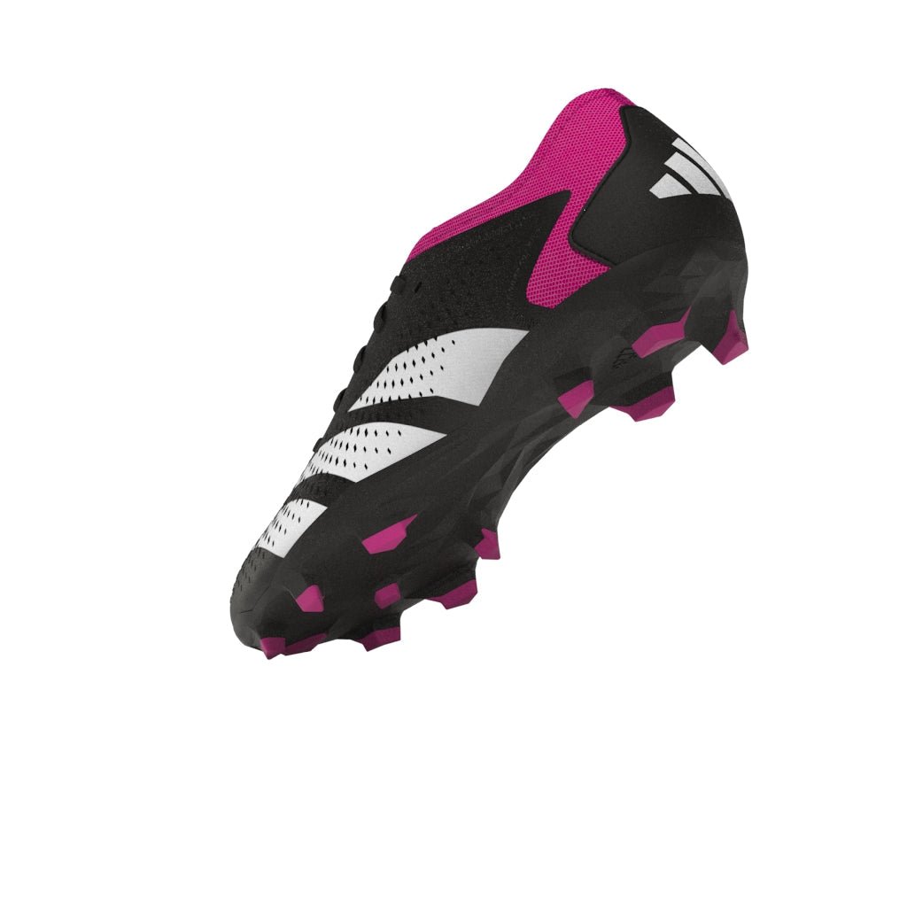 adidas Predator Accuracy.3 Low FG Firm Ground Cleats Black/White/Pink - Best Buy Soccer