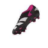 adidas Predator Accuracy.3 Low FG Firm Ground Cleats Black/White/Pink - Best Buy Soccer