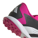 adidas Predator Accuracy.3 TF Turf Shoes Black/White/Pink - Best Buy Soccer