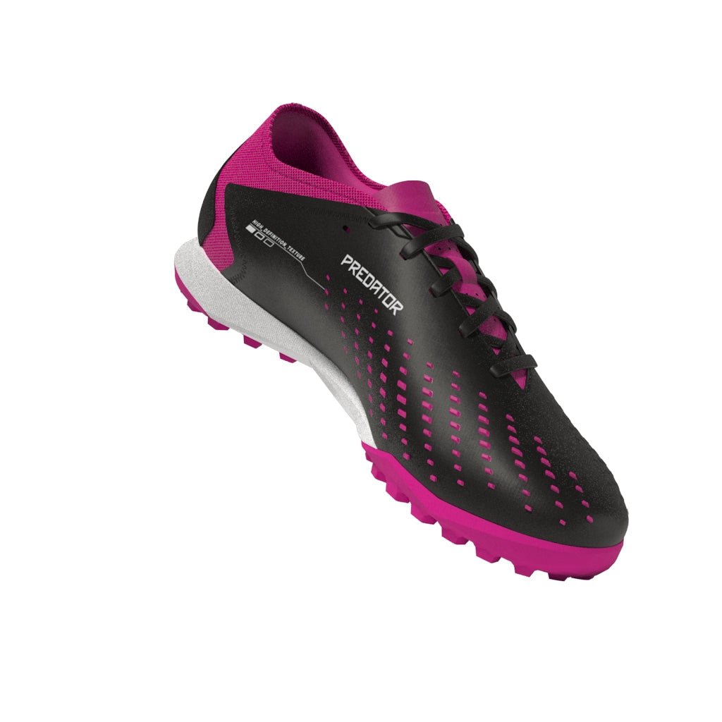 adidas Predator Accuracy.3 TF Turf Shoes Black/White/Pink - Best Buy Soccer