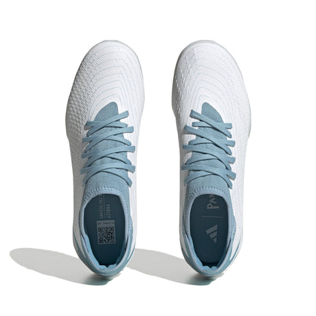 adidas Predator Accuracy.3 TF Turf Shoes White/Grey/Blue - Best Buy Soccer