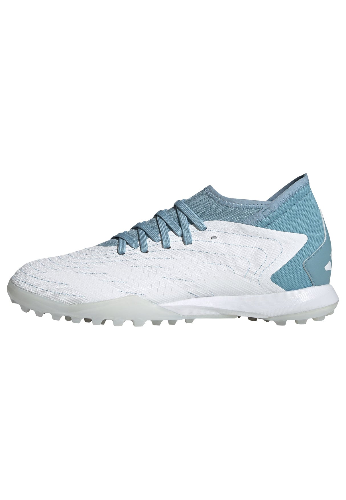 adidas Predator Accuracy.3 TF Turf Shoes White/Grey/Blue - Best Buy Soccer
