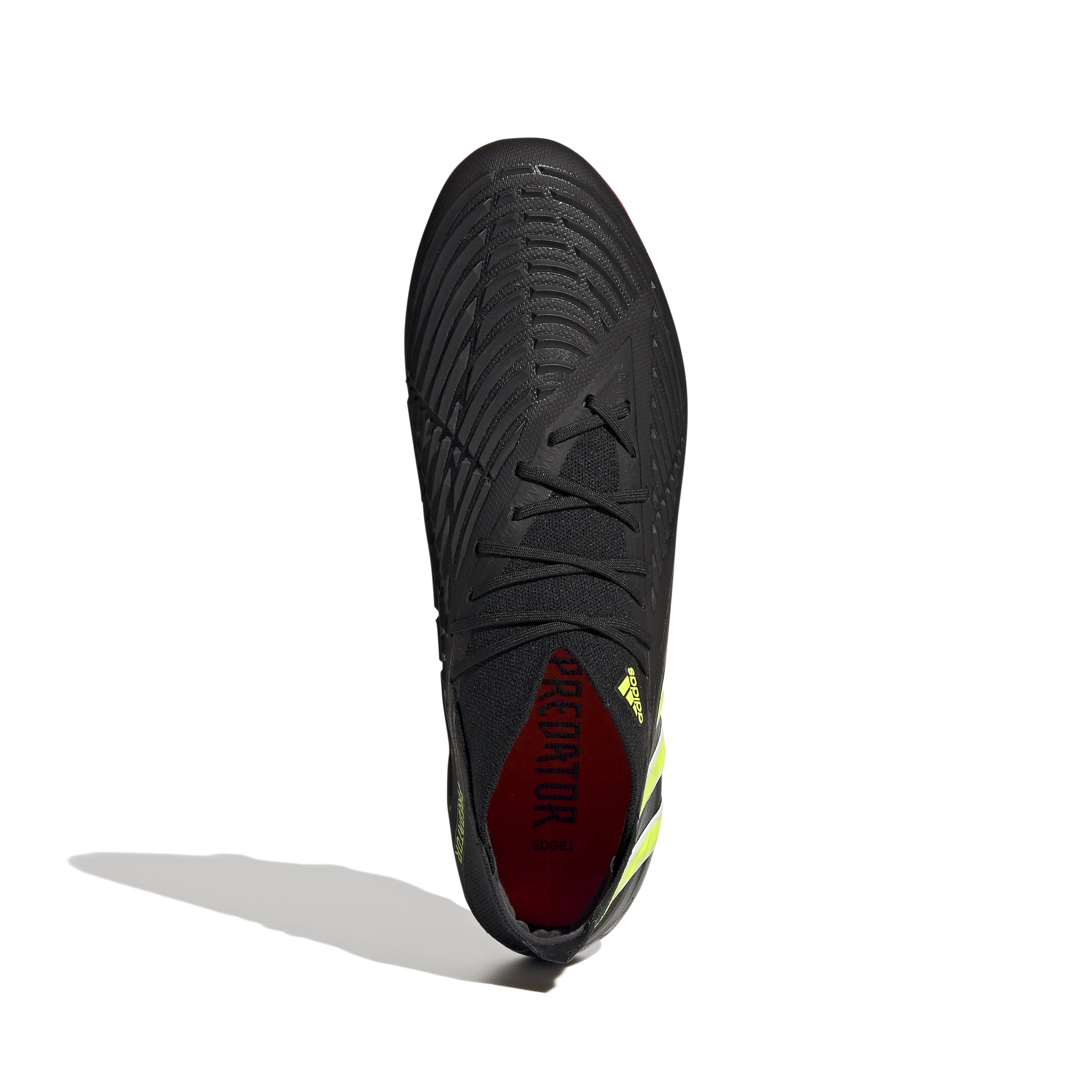 adidas Predator Edge.1 FG Firm Ground Boots Black/Solar Yellow/Solar Red - Best Buy Soccer