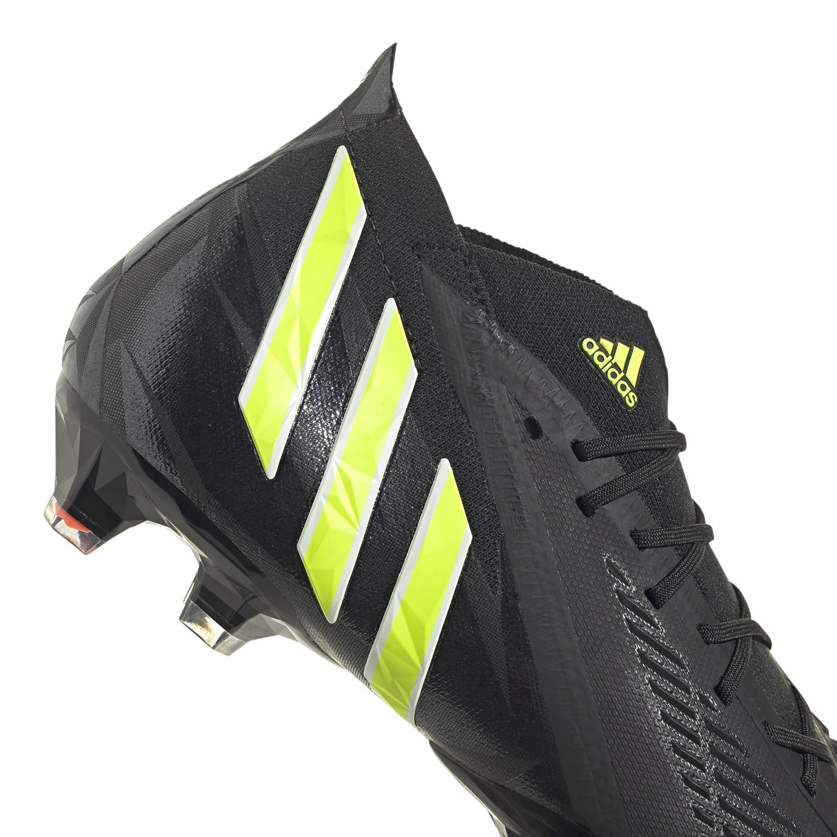 adidas Predator Edge.1 FG Firm Ground Boots Black/Solar Yellow/Solar Red - Best Buy Soccer