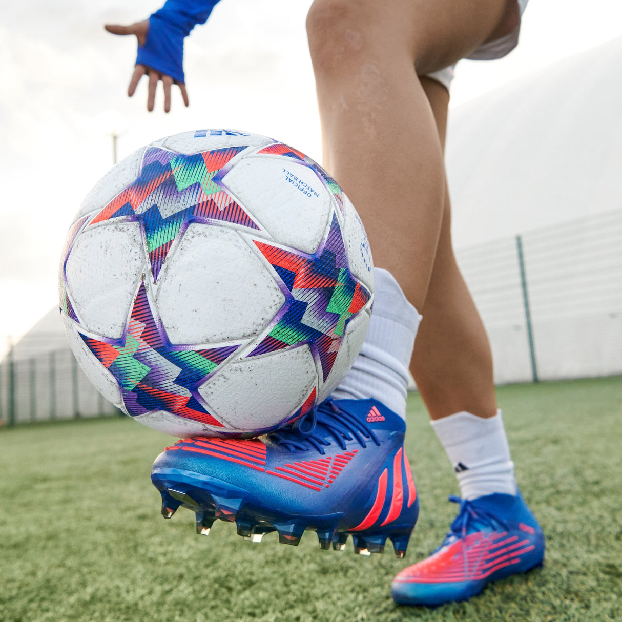 adidas Predator Edge.1 FG Firm Ground Boots Hi - Res Blue/Turbo/Hi - Res Blue - Best Buy Soccer