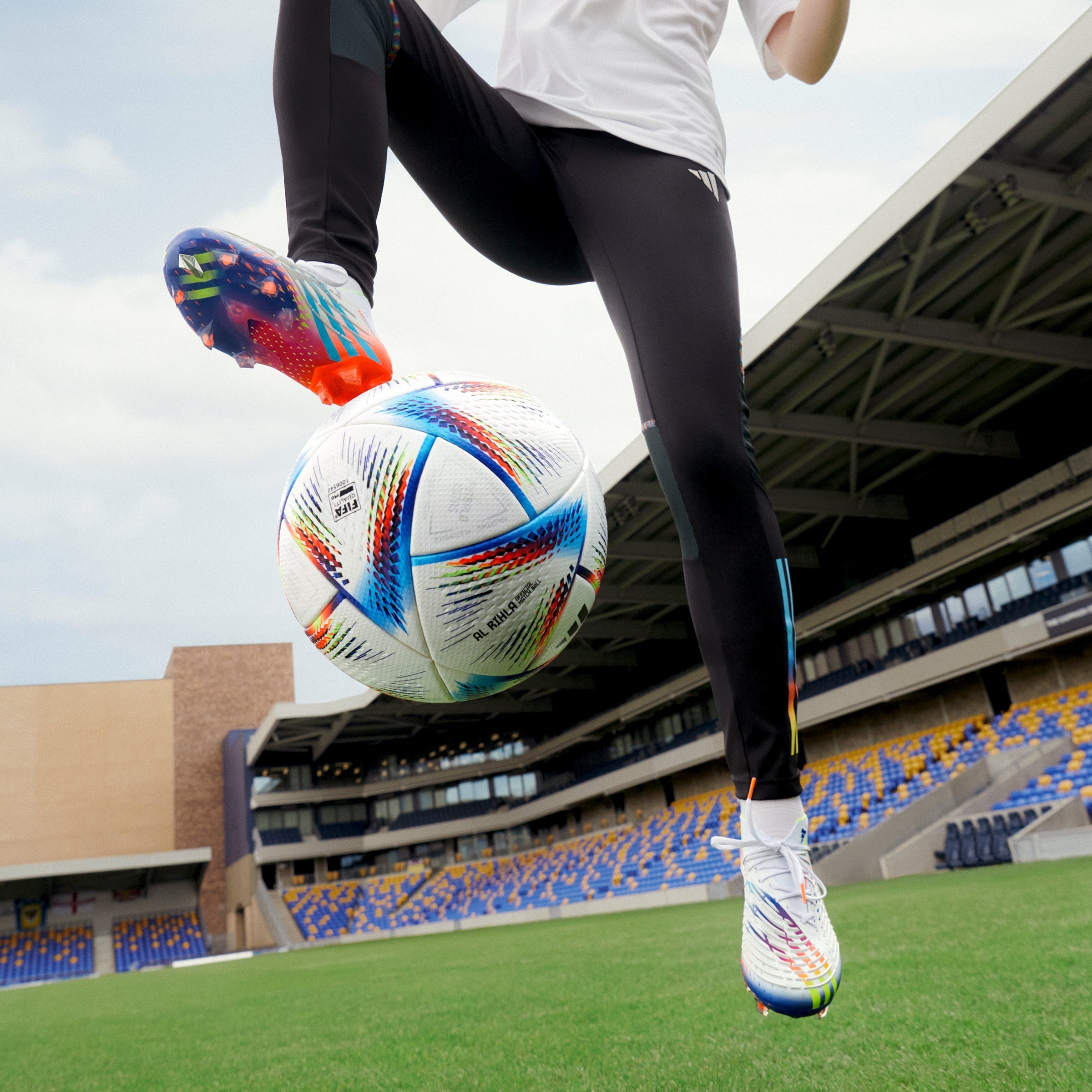 adidas Predator Edge.1 FG Firm Ground Boots White/Solar Yellow/Power Blue - Best Buy Soccer