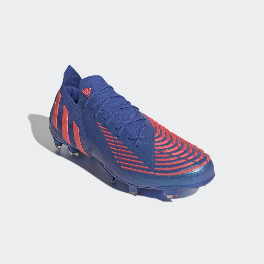adidas Predator Edge.1 Low FG Firm Ground Soccer Cleats Hi - Res Blue/Turbo/ Hi - Res Blue - Best Buy Soccer