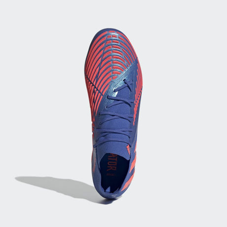 adidas Predator Edge.1 Low FG Firm Ground Soccer Cleats Hi - Res Blue/Turbo/ Hi - Res Blue - Best Buy Soccer