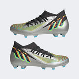 adidas Predator Edge.3 FG Firm Ground Soccer Cleats Silver/Black - Best Buy Soccer